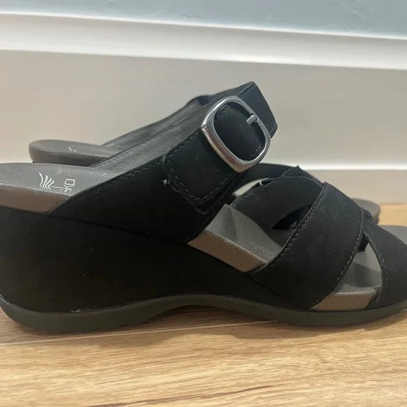Dansko Black Wedge - Picture 3 of 6